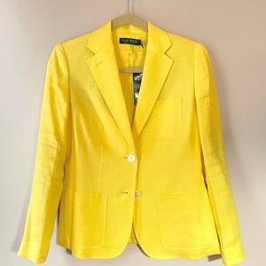 LINEN BLAZER- RALPH LAUREN